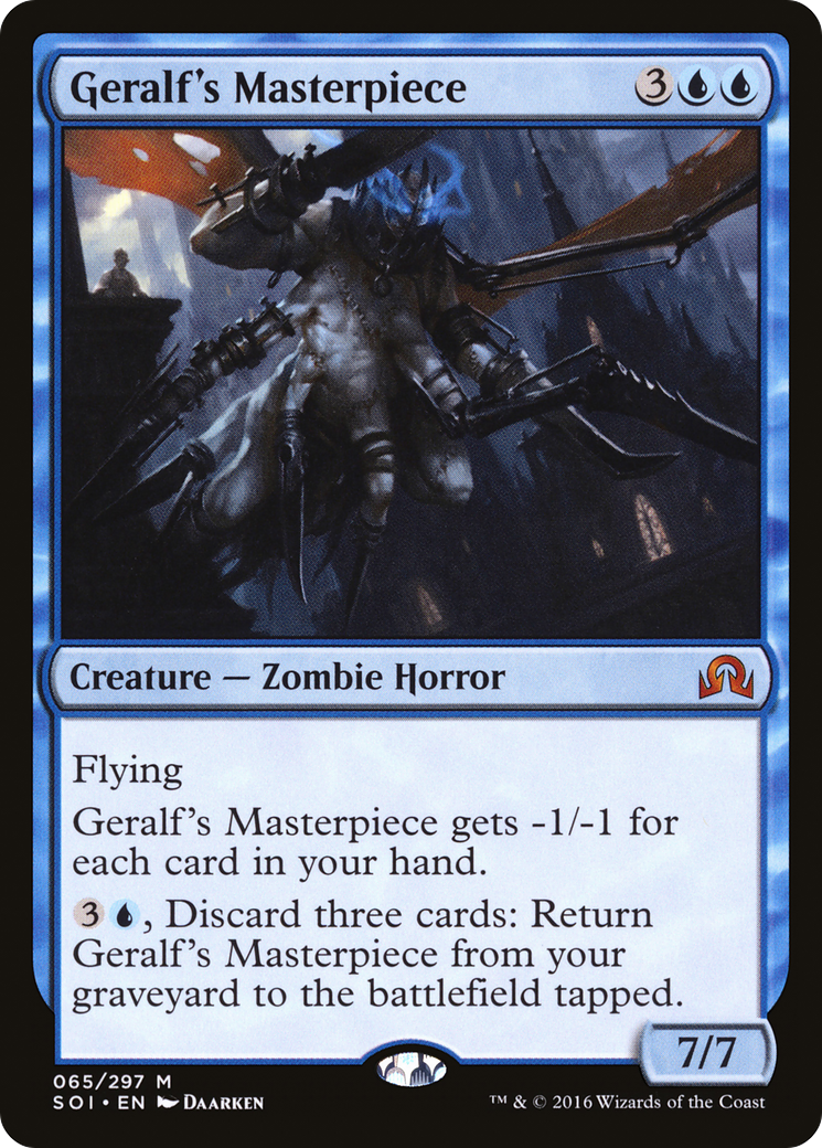 Geralf's Masterpiece [Shadows over Innistrad] Foil