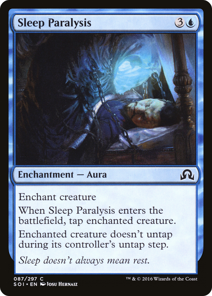 Sleep Paralysis [Shadows over Innistrad] Foil