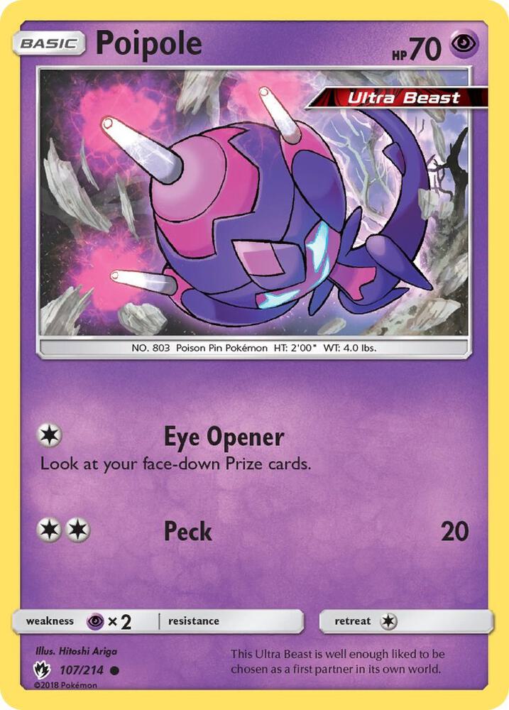 Poipole 107/214 (SM - Lost Thunder) 