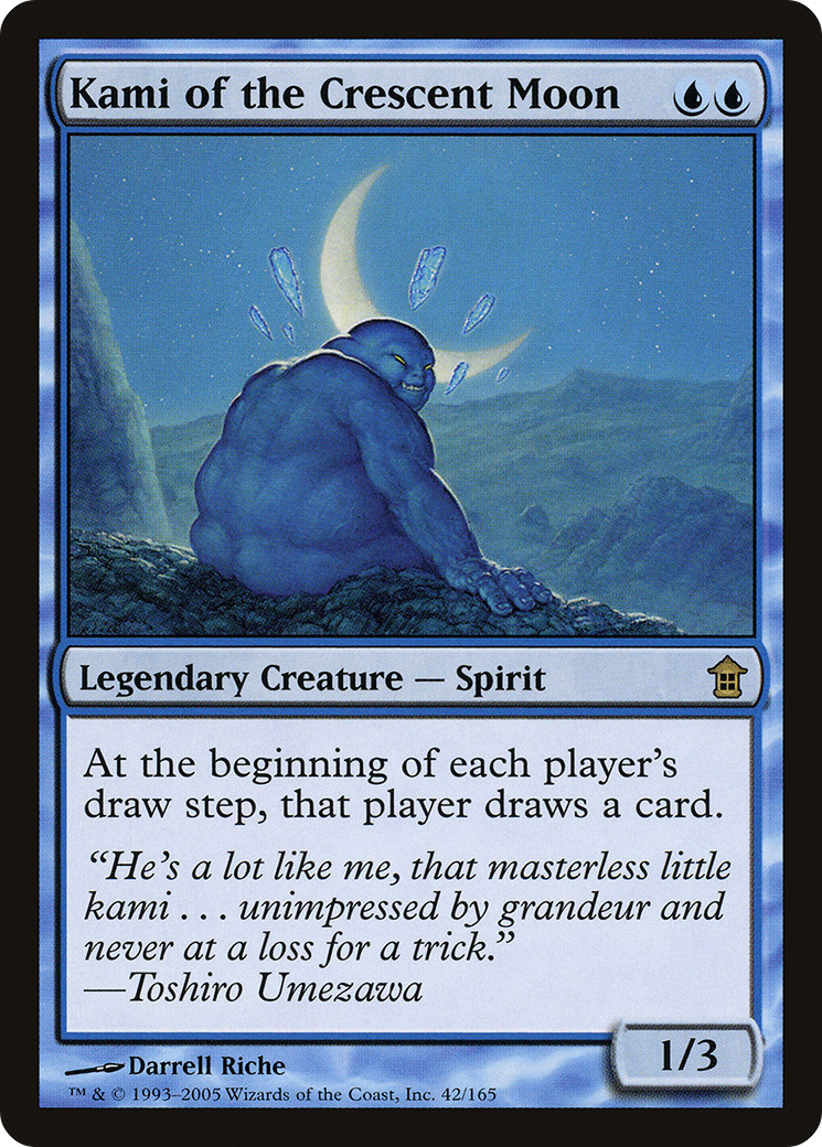 Kami of the Crescent Moon [Saviors of Kamigawa] Foil