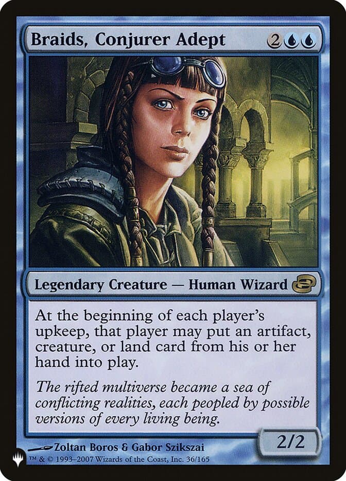Braids, Conjurer Adept |  (PLC-36) [The List]