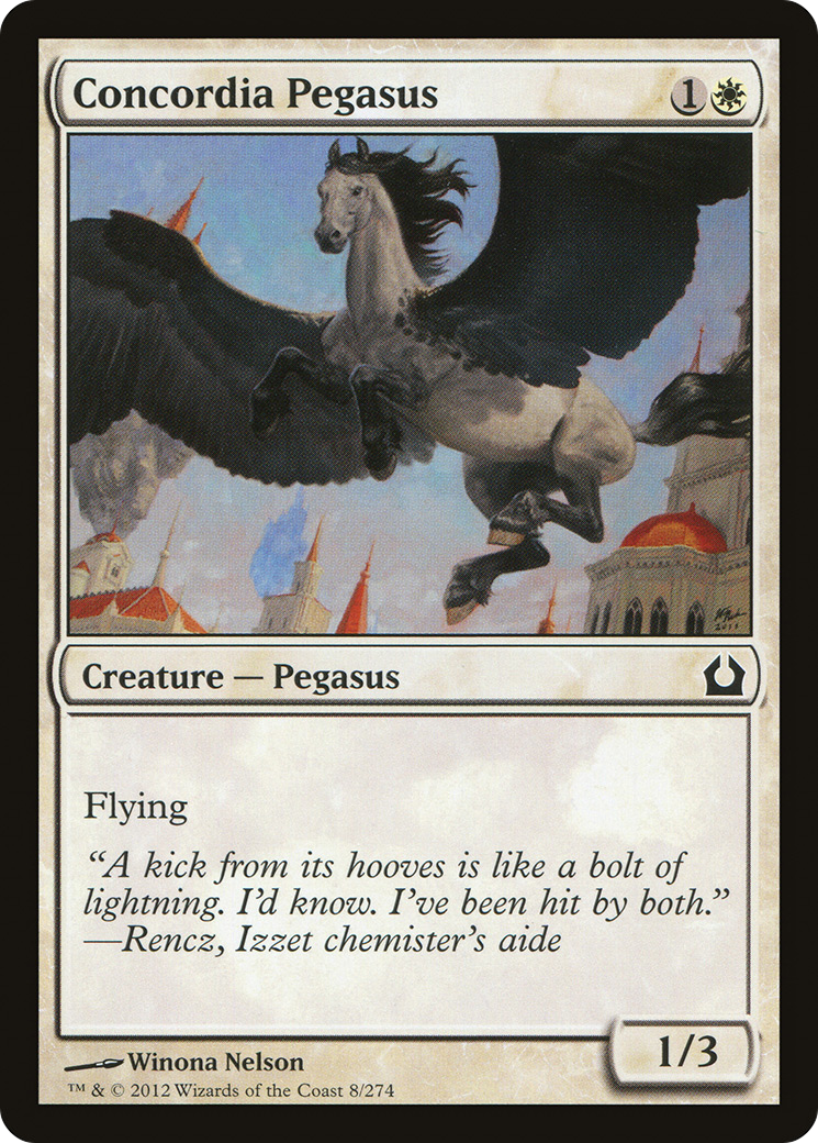 Concordia Pegasus [Return to Ravnica] Foil