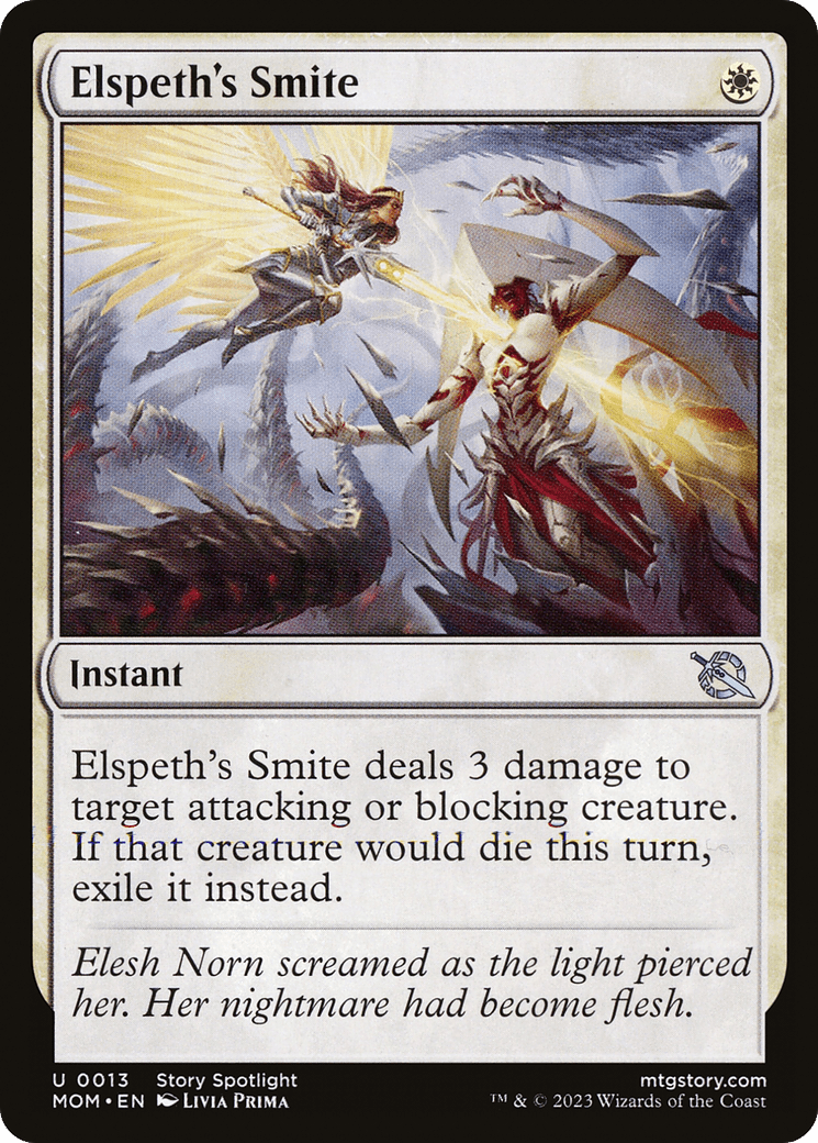 Elspeth's Smite [March of the Machine] Foil