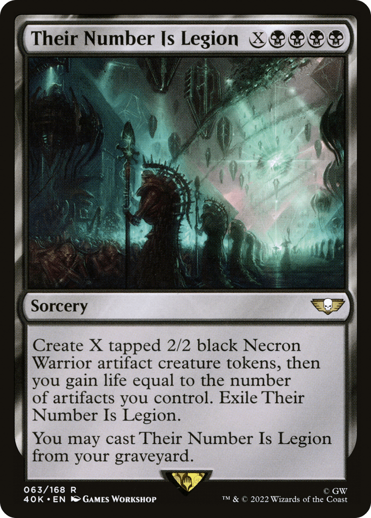 Their Number Is Legion [Warhammer 40,000]