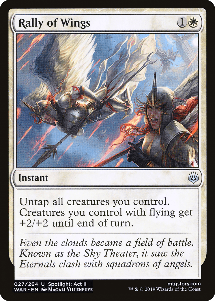 Rally of Wings [War of the Spark] Foil