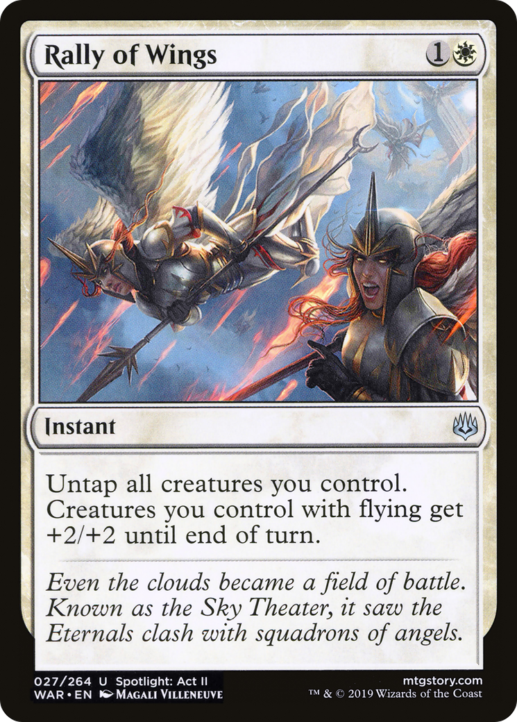 Rally of Wings [War of the Spark] Foil