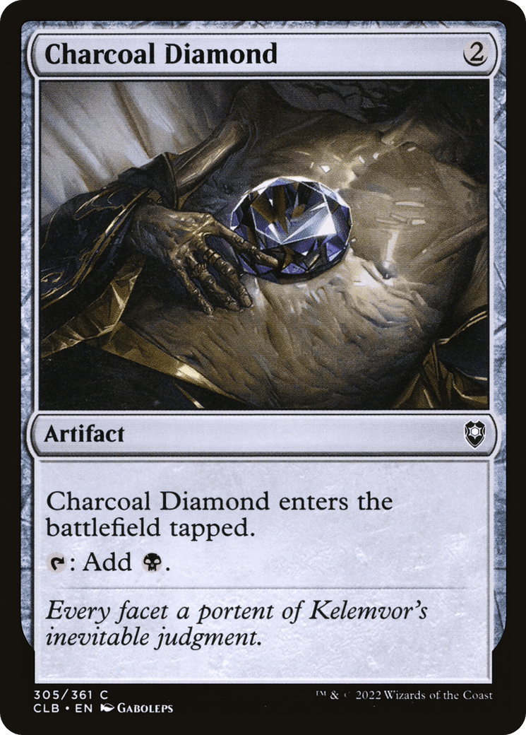 Charcoal Diamond [Commander Legends: Battle for Baldur's Gate] Foil