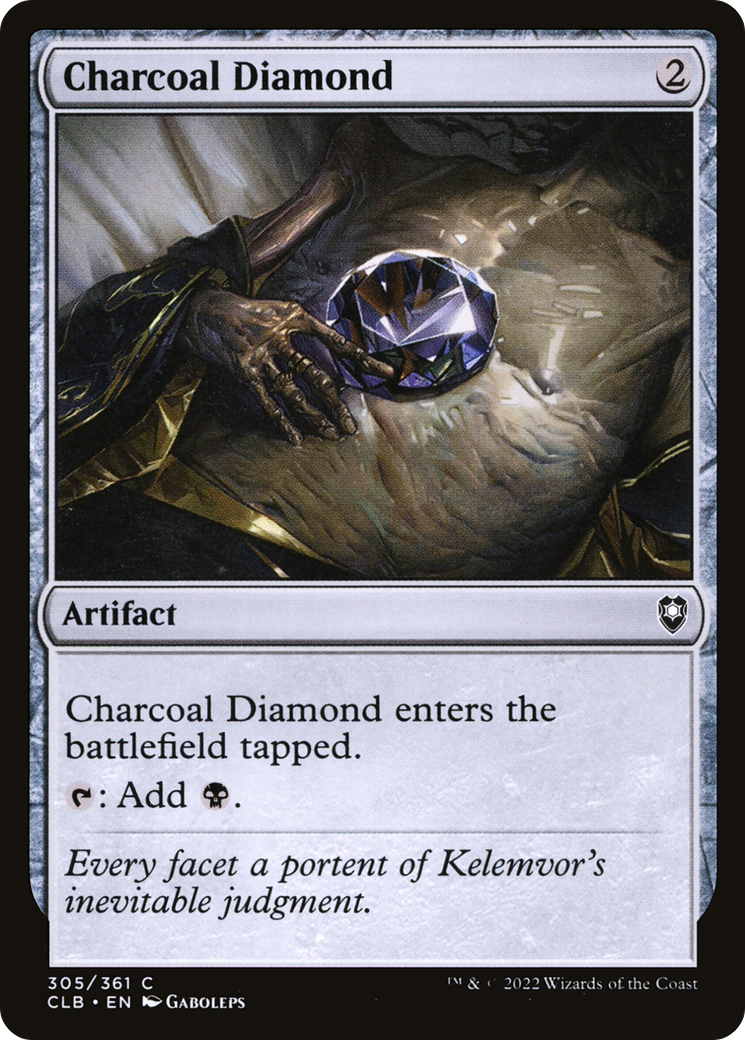 Charcoal Diamond [Commander Legends: Battle for Baldur's Gate] Foil