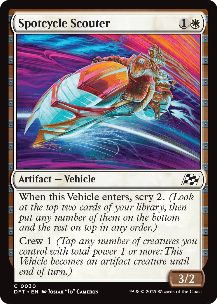 Spotcycle Scouter |  (030) [Aetherdrift]