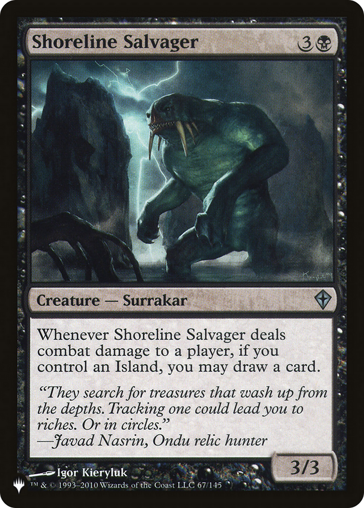 Shoreline Salvager |  (WWK-67) [The List]