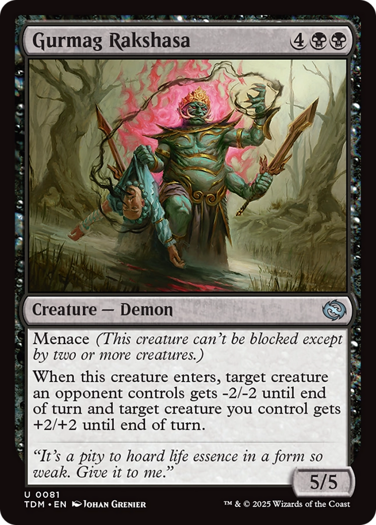 Gurmag Rakshasa (081) [Tarkir: Dragonstorm]