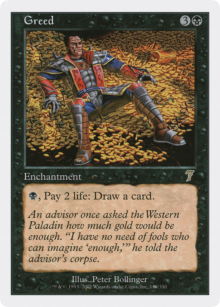Greed [Seventh Edition] Foil