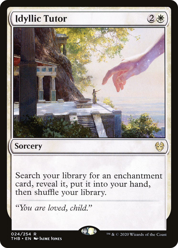 Idyllic Tutor [Theros Beyond Death] Foil
