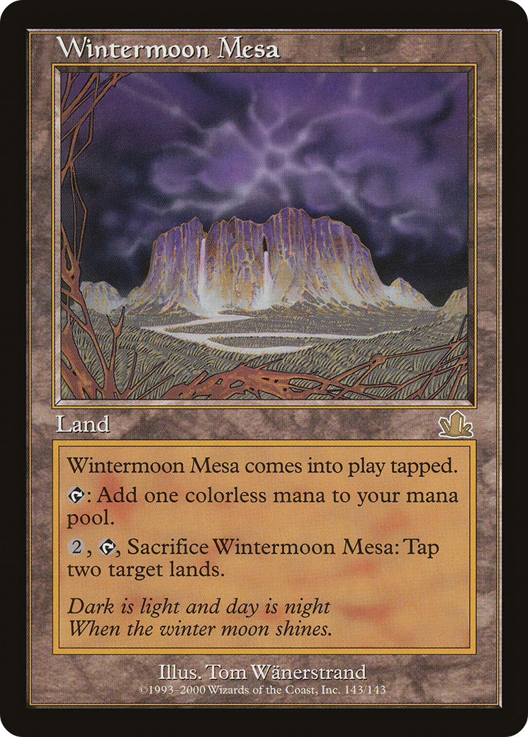 Wintermoon Mesa [Prophecy] Foil