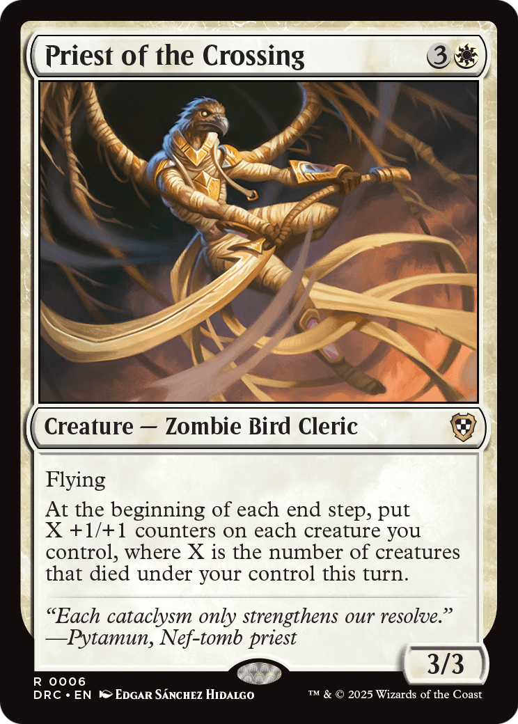 Priest of the Crossing (-006) [Commander: Aetherdrift]