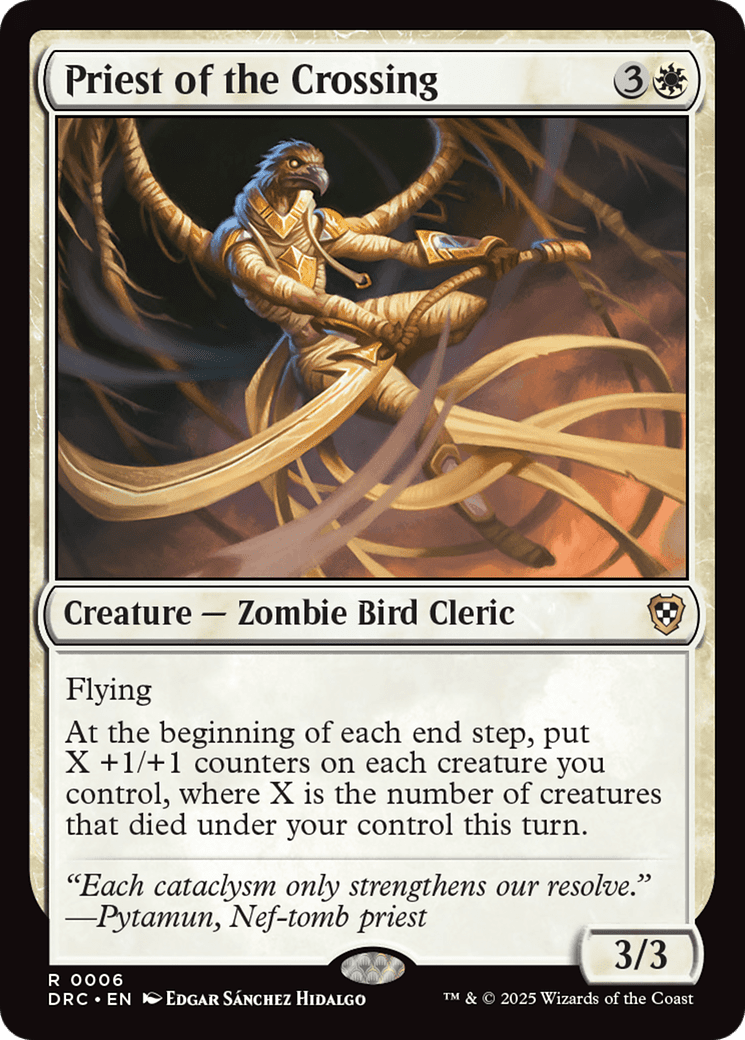 Priest of the Crossing (-006) [Commander: Aetherdrift]