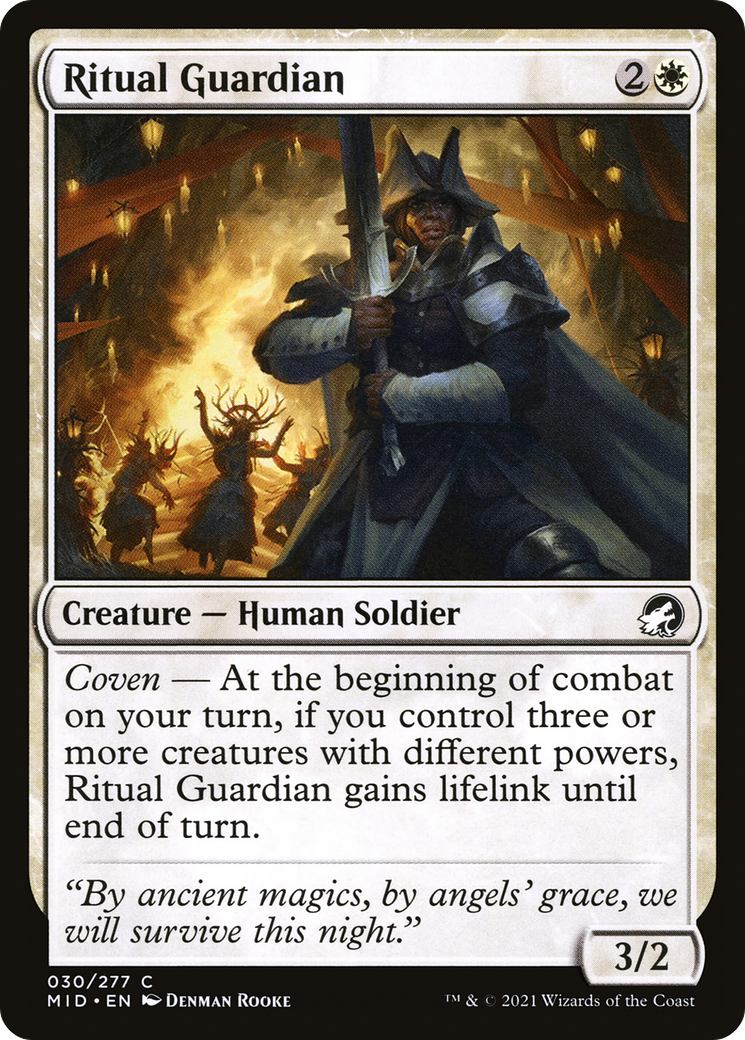 Ritual Guardian [Innistrad: Midnight Hunt] Foil