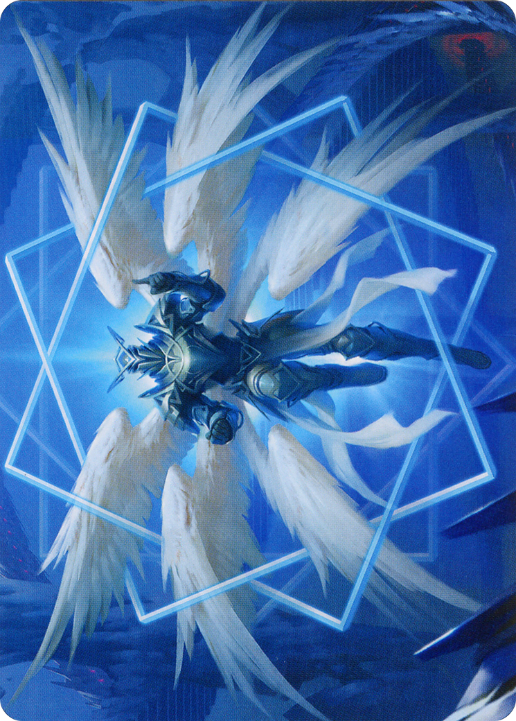 Vertex Paladin // Vertex Paladin (AMOM-048) - March of the Machine Art Series (Borderless)