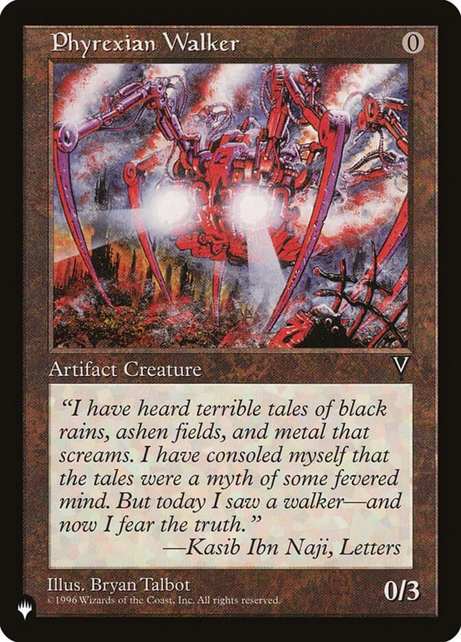Phyrexian Walker |  (VIS-152) [The List]