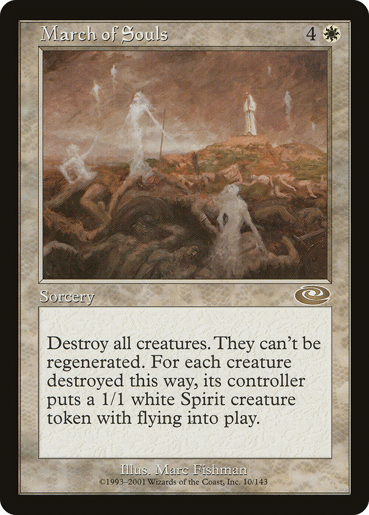 March of Souls [Planeshift] Foil