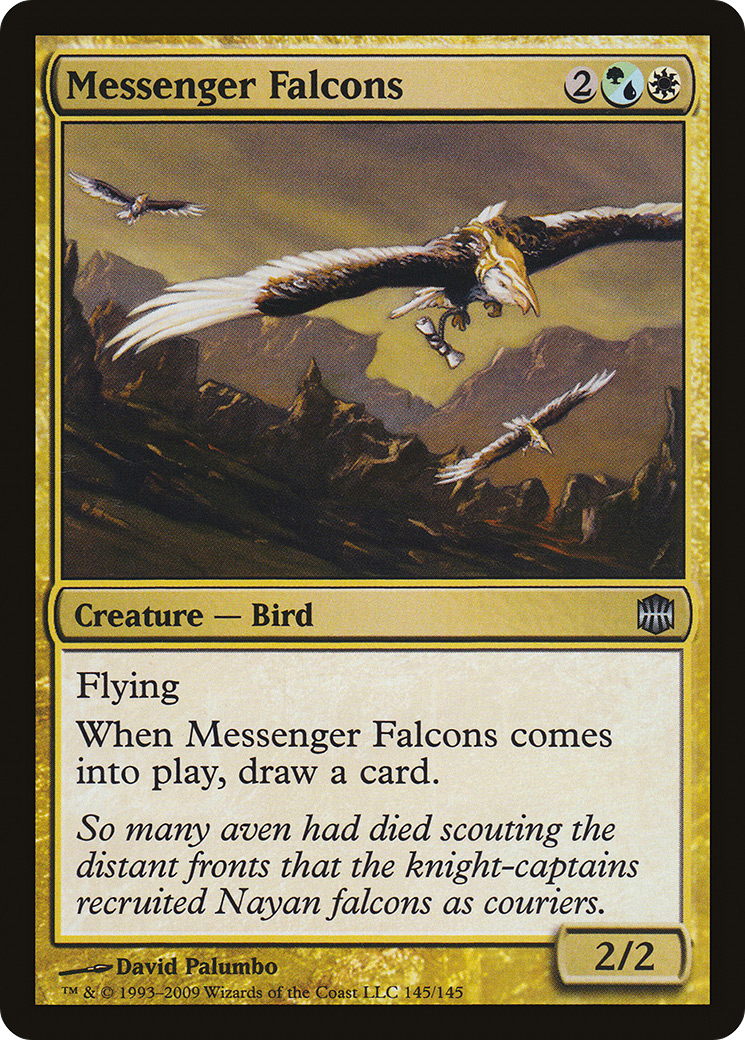 Messenger Falcons [Alara Reborn] Foil