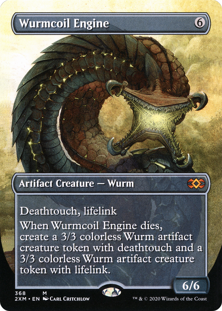Wurmcoil Engine (Toppers) [Double Masters] Foil