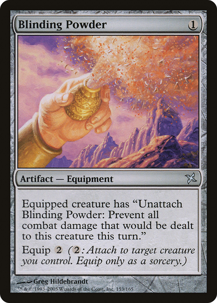 Blinding Powder [Betrayers of Kamigawa] Foil