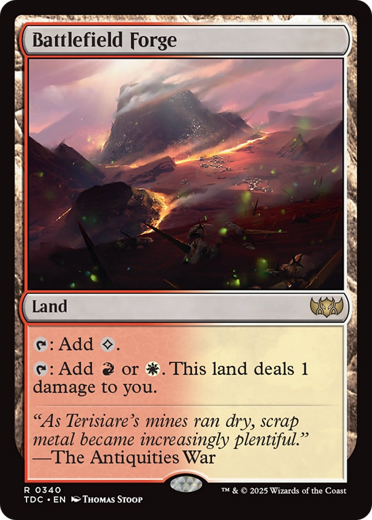 Battlefield Forge (340) [Commander: Tarkir: Dragonstorm]