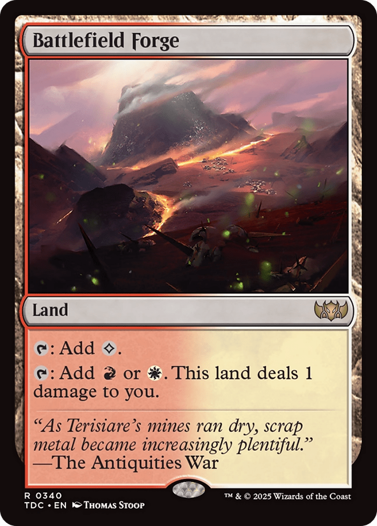 Battlefield Forge (340) [Commander: Tarkir: Dragonstorm]