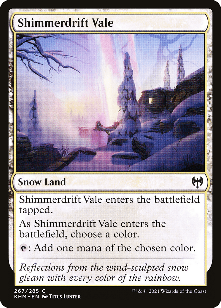 Shimmerdrift Vale [Kaldheim] Foil