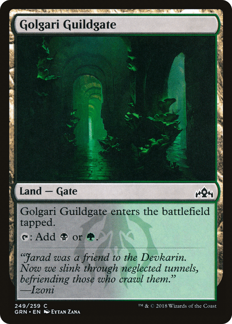 Golgari Guildgate (249/259) [Guilds of Ravnica] Foil
