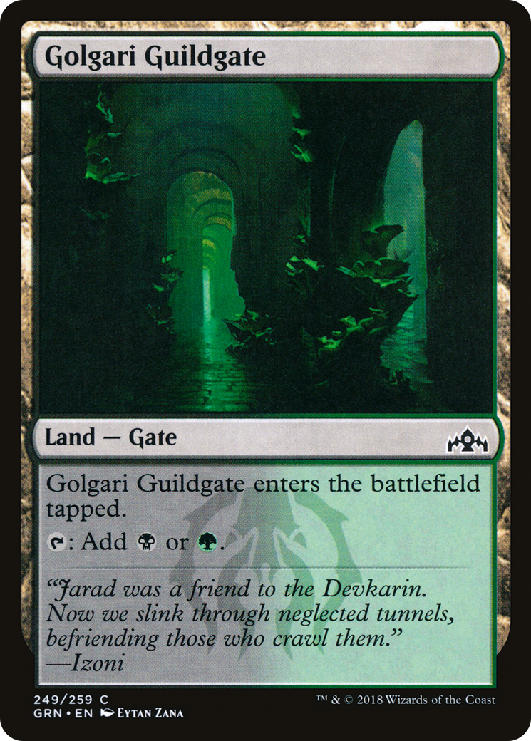 Golgari Guildgate (249/259) [Guilds of Ravnica] Foil