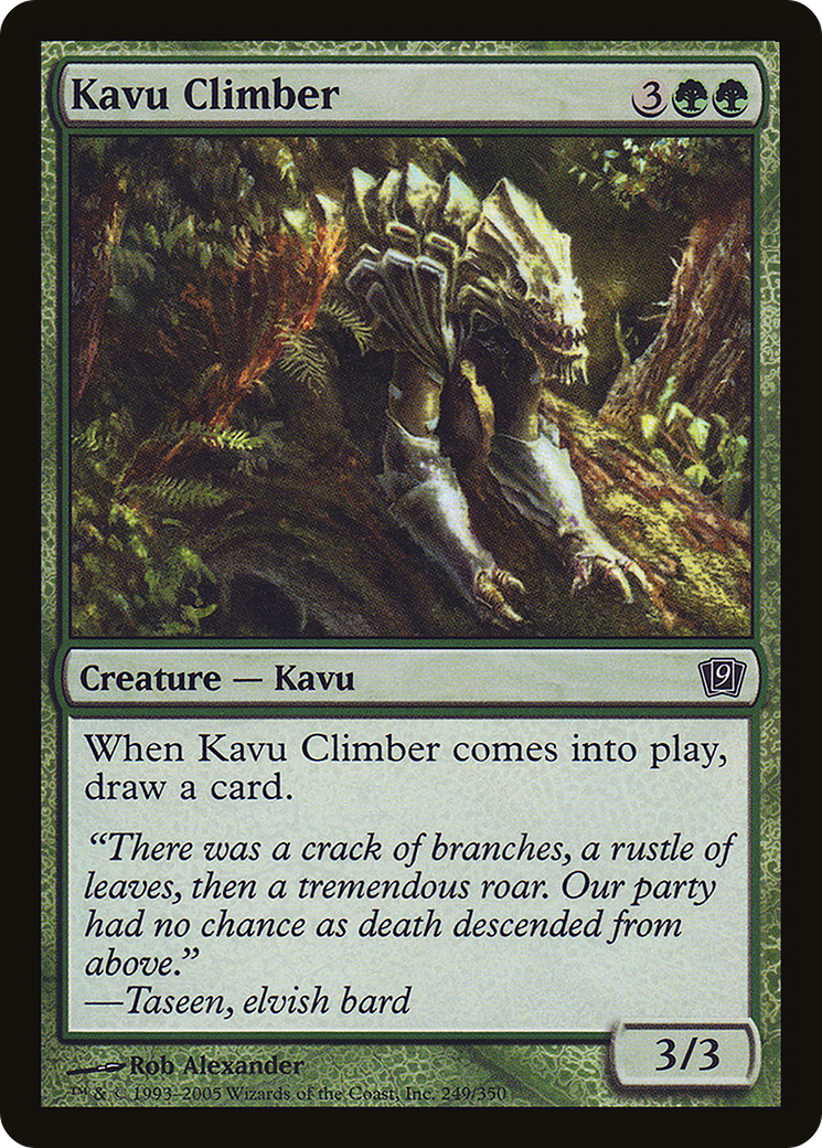 Kavu Climber [Ninth Edition] Foil