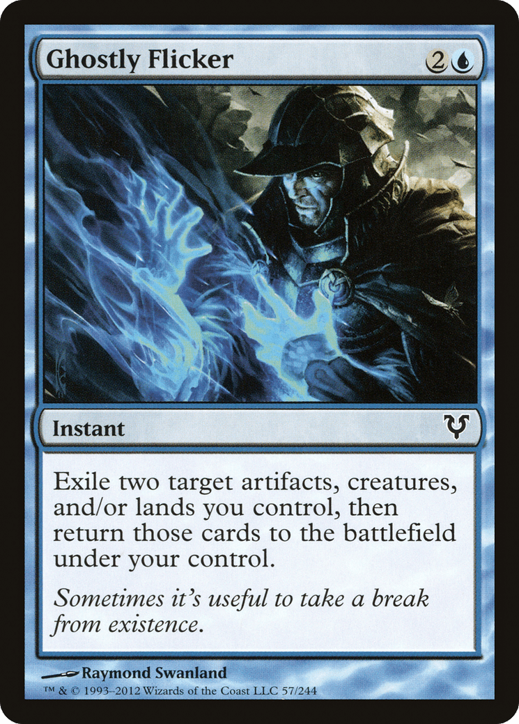 Ghostly Flicker [Avacyn Restored] Foil