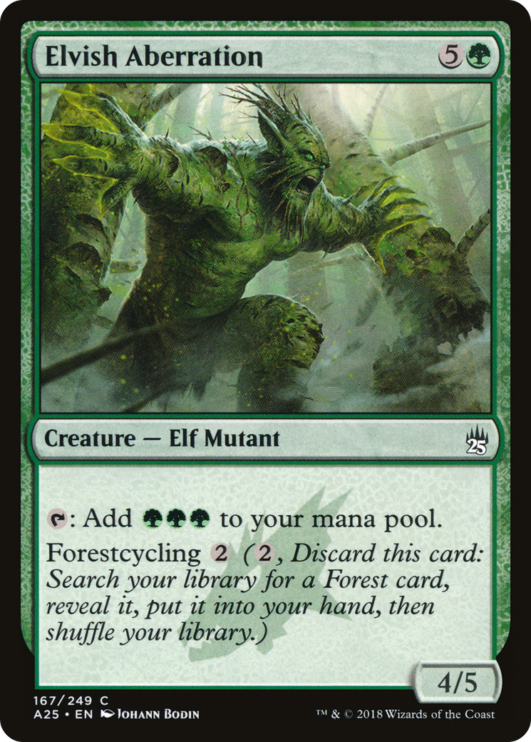 Elvish Aberration [Masters 25] Foil
