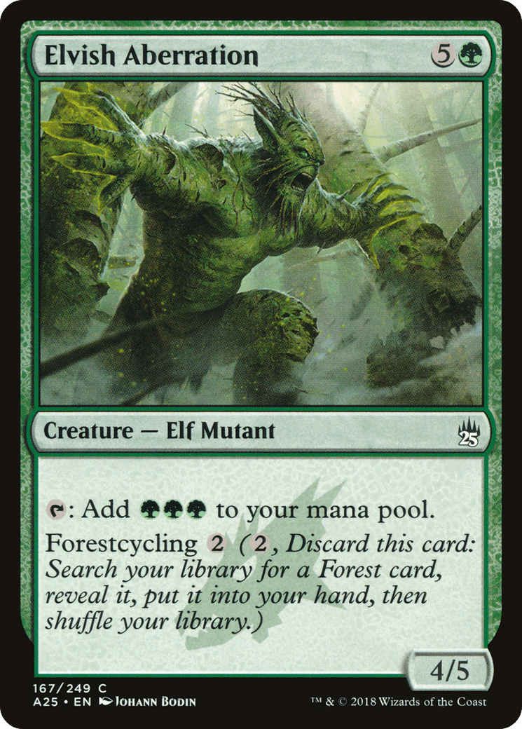 Elvish Aberration [Masters 25] Foil