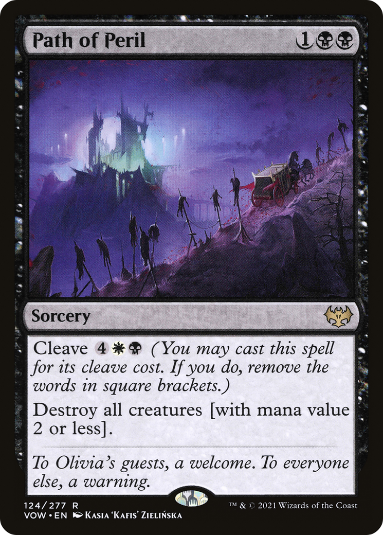 Path of Peril [Innistrad: Crimson Vow] Foil