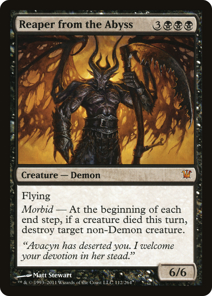 Reaper from the Abyss [Innistrad] Foil