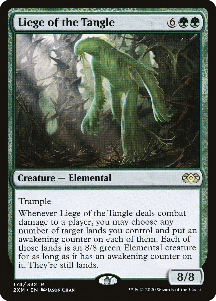 Liege of the Tangle [Double Masters] Foil