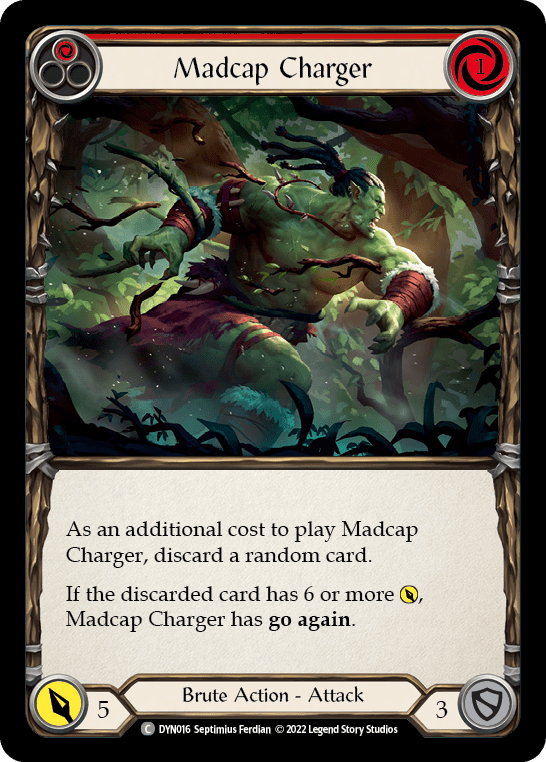 Madcap Charger (Red) [DYN016] (Dynasty)