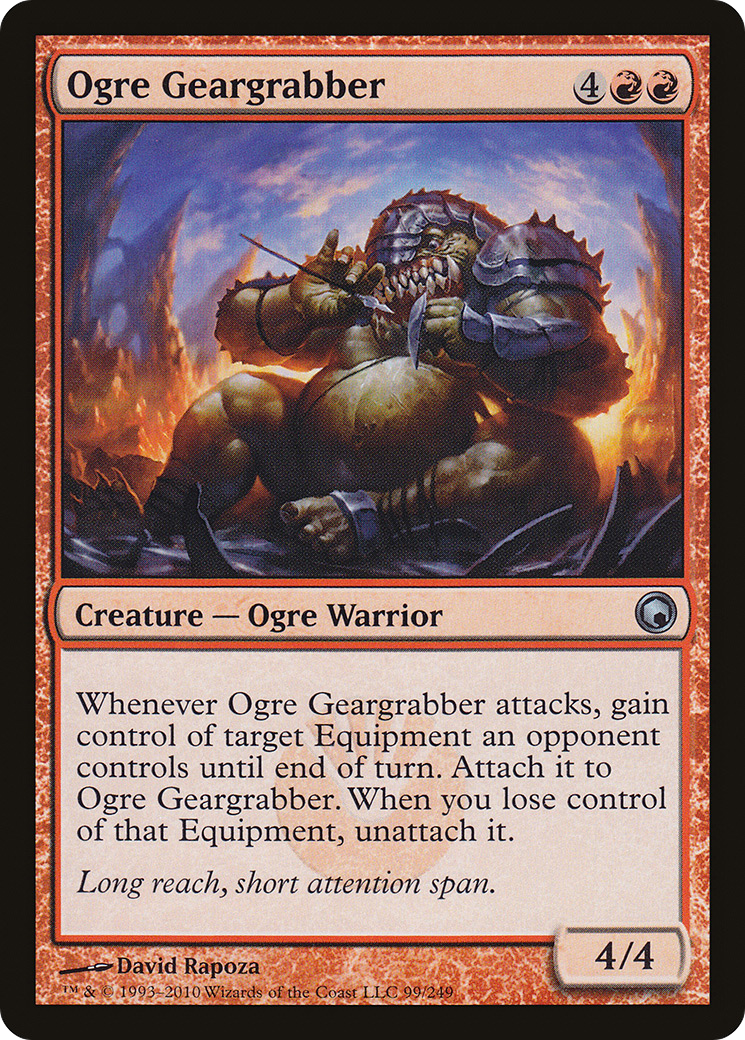 Ogre Geargrabber [Scars of Mirrodin] Foil