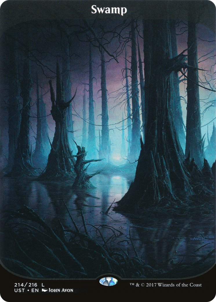 Swamp (214) [Unstable] Foil