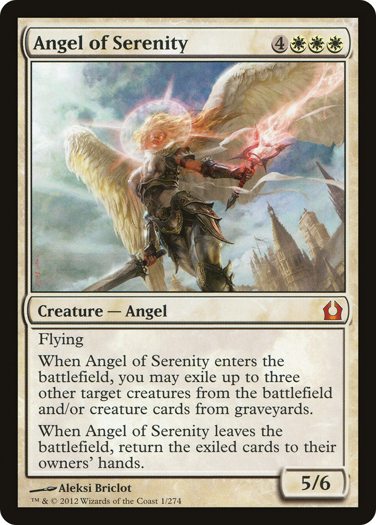 Angel of Serenity [Return to Ravnica] Foil