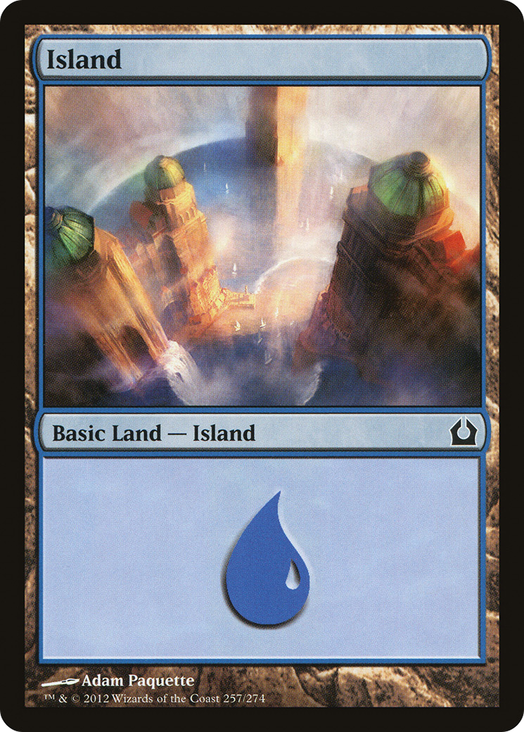 Island (257) [Return to Ravnica] Foil