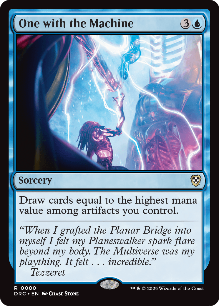 One with the Machine (-080) [Commander: Aetherdrift]
