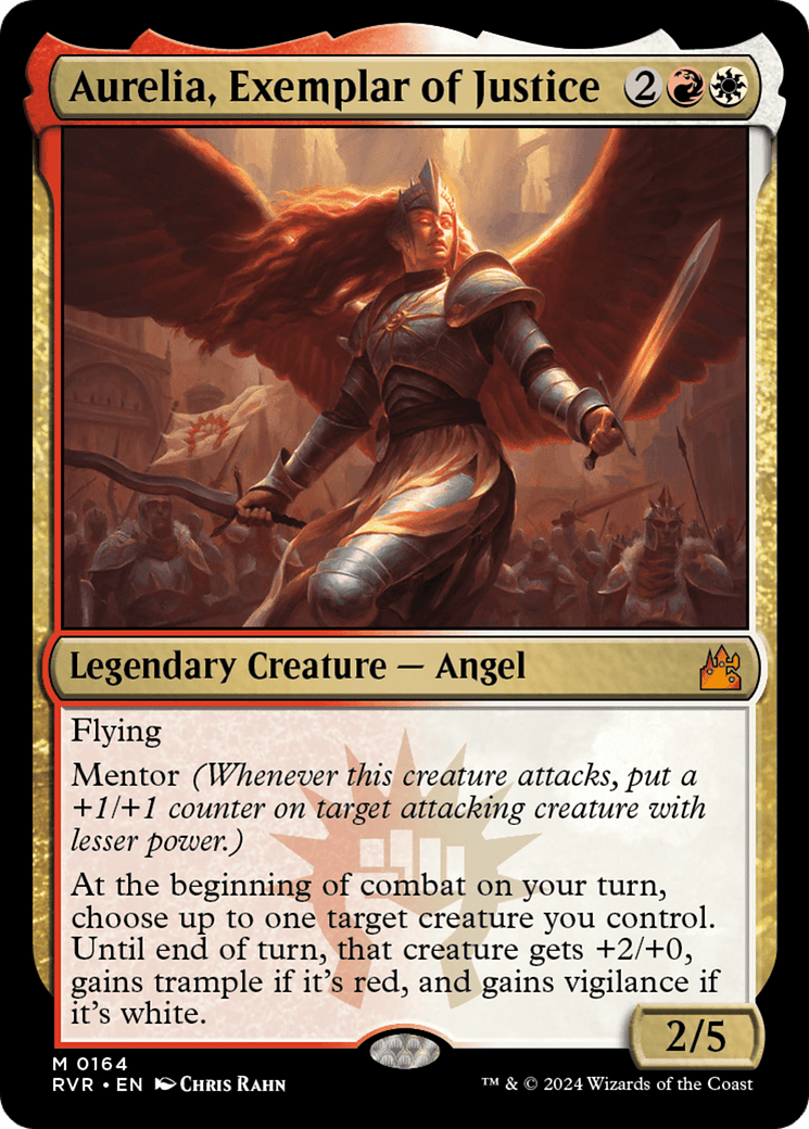 Aurelia, Exemplar of Justice [Ravnica Remastered] Foil