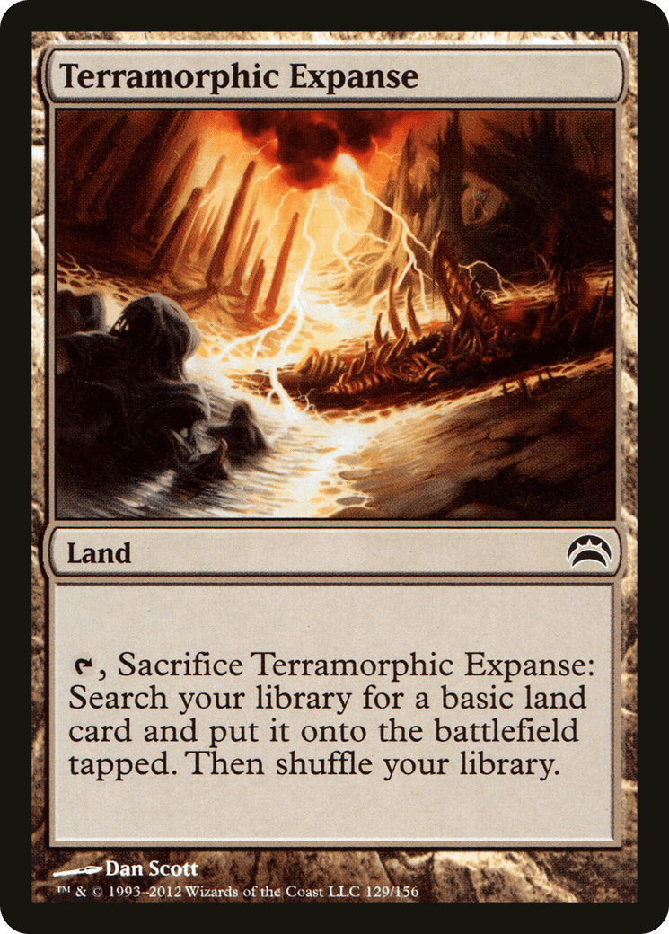 Terramorphic Expanse (129) [Planechase 2012]  Foil