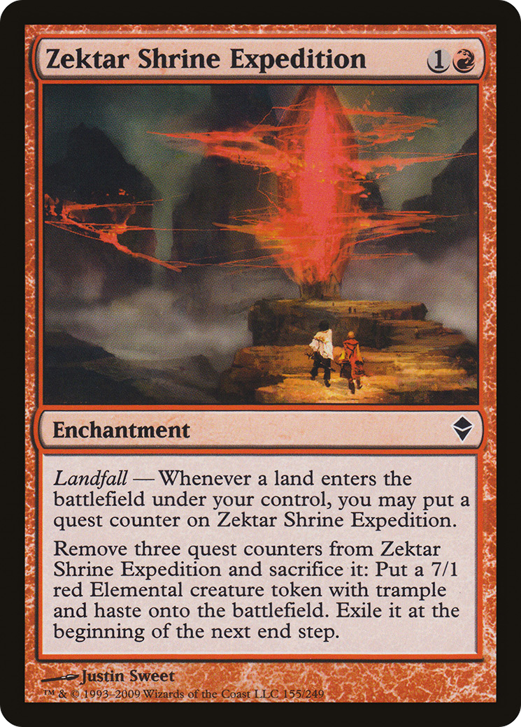 Zektar Shrine Expedition [Zendikar] Foil