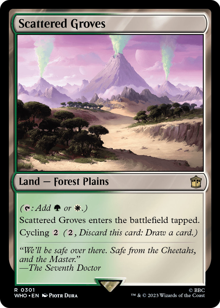 Scattered Groves [Doctor Who] Foil