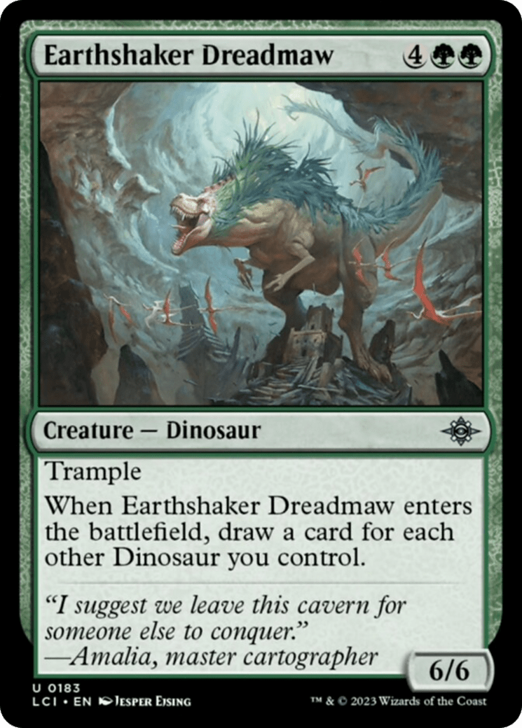 Earthshaker Dreadmaw [The Lost Caverns of Ixalan] Foil